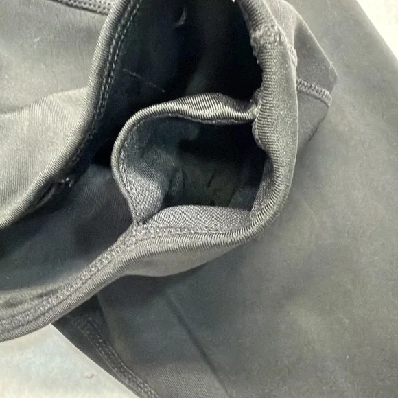 NIKE Black One Dri-Fit Swoosh Run Mid-Rise 7/8 Active Running Leggings Size S - Picture 13 of 15